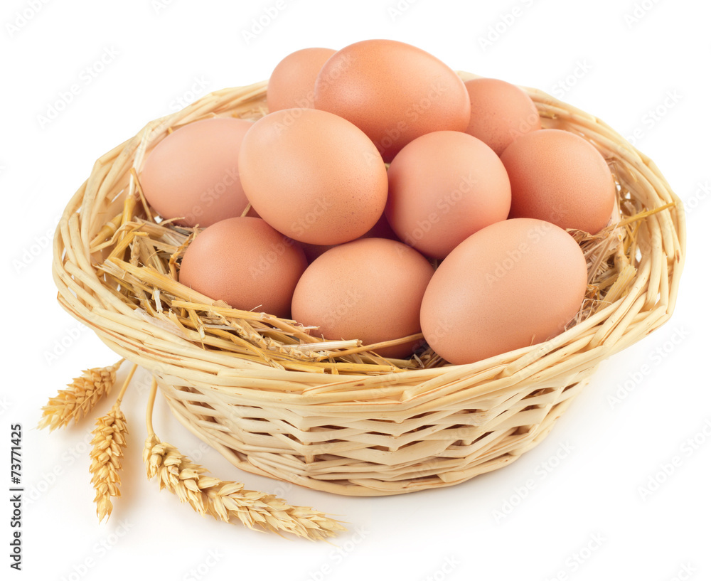 basket of eggs basket of eggs