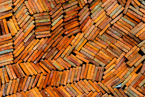 Foto Clay tiles