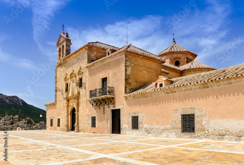 Monastery of  Virgin Del Saliente Almeria Andalusia Spain