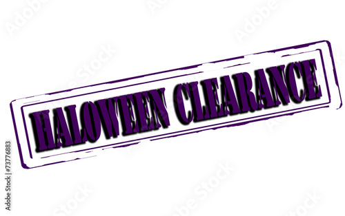 Haloween clearance