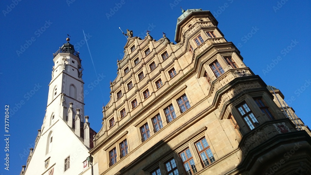 Historisches Gebäude rothenburg ob der tauber