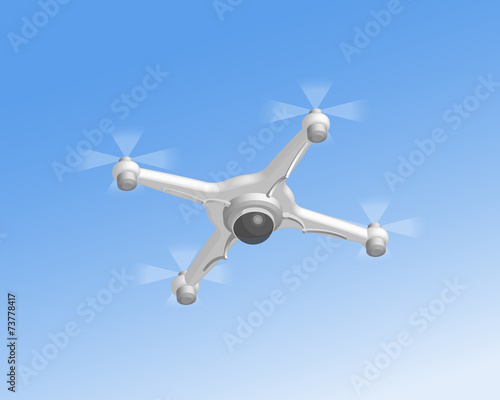 Remote air drone with camera