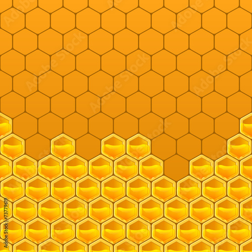 Fototapeta Naklejka Na Ścianę i Meble -  honeycomb background