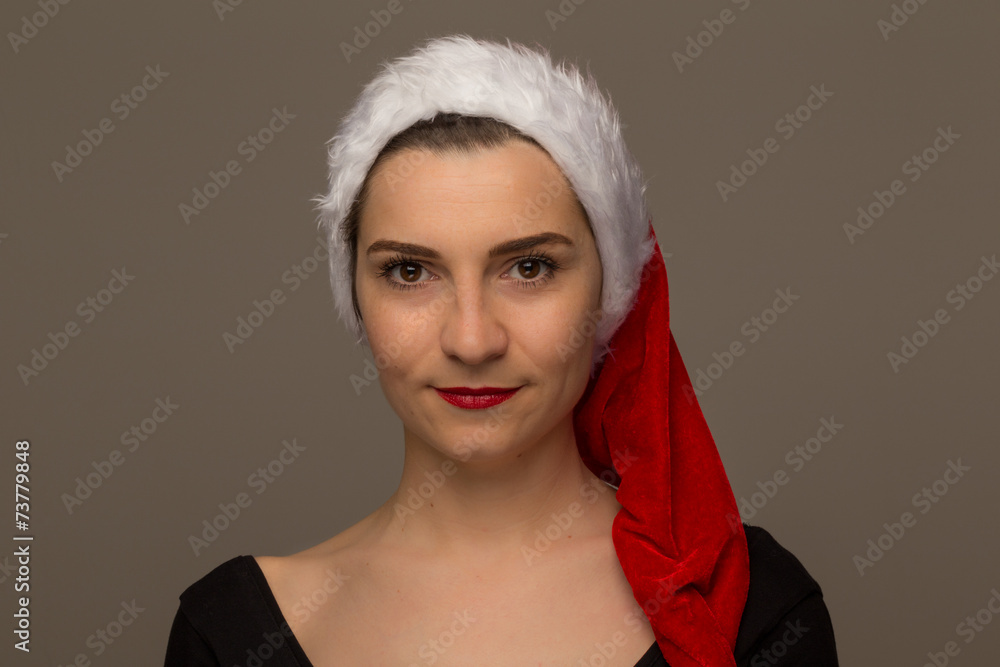 woman dressed for new year woman dressed for new year