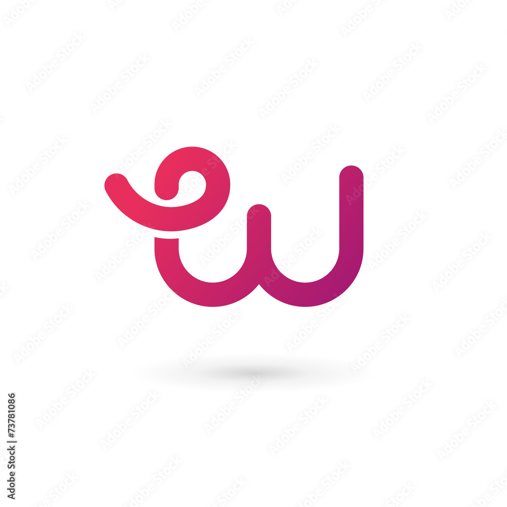 Letter W logo icon design template elements Letter W logo icon design template elements