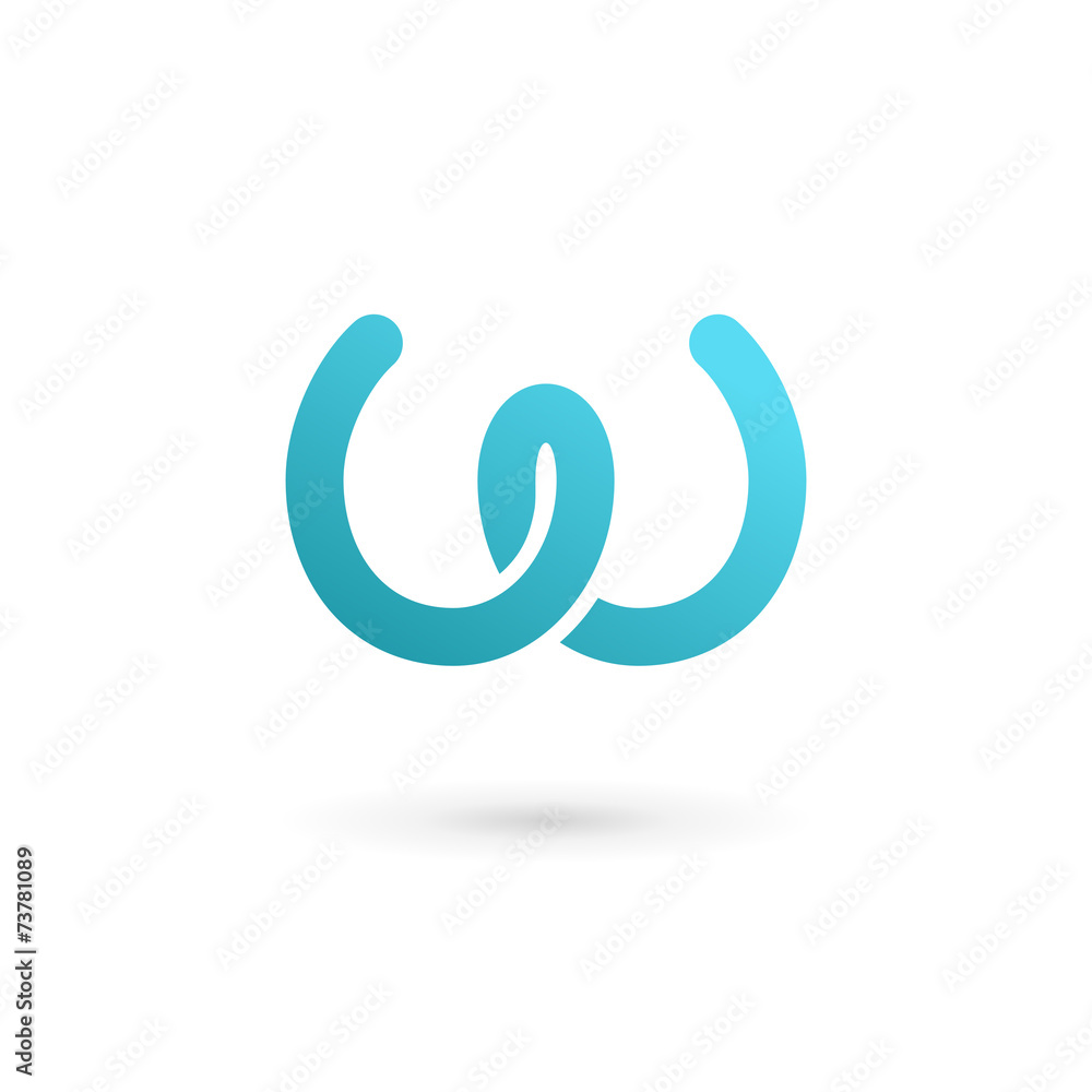 Letter W logo icon design template elements Letter W logo icon design template elements