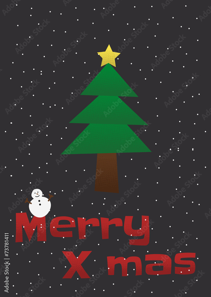 Fototapeta premium christmas tree