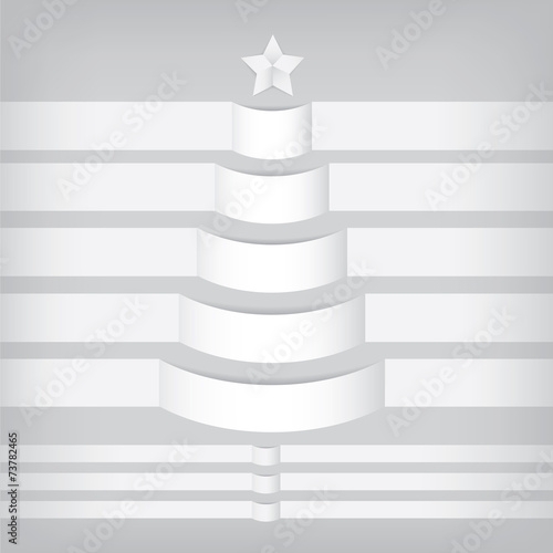 Christmas tree paper