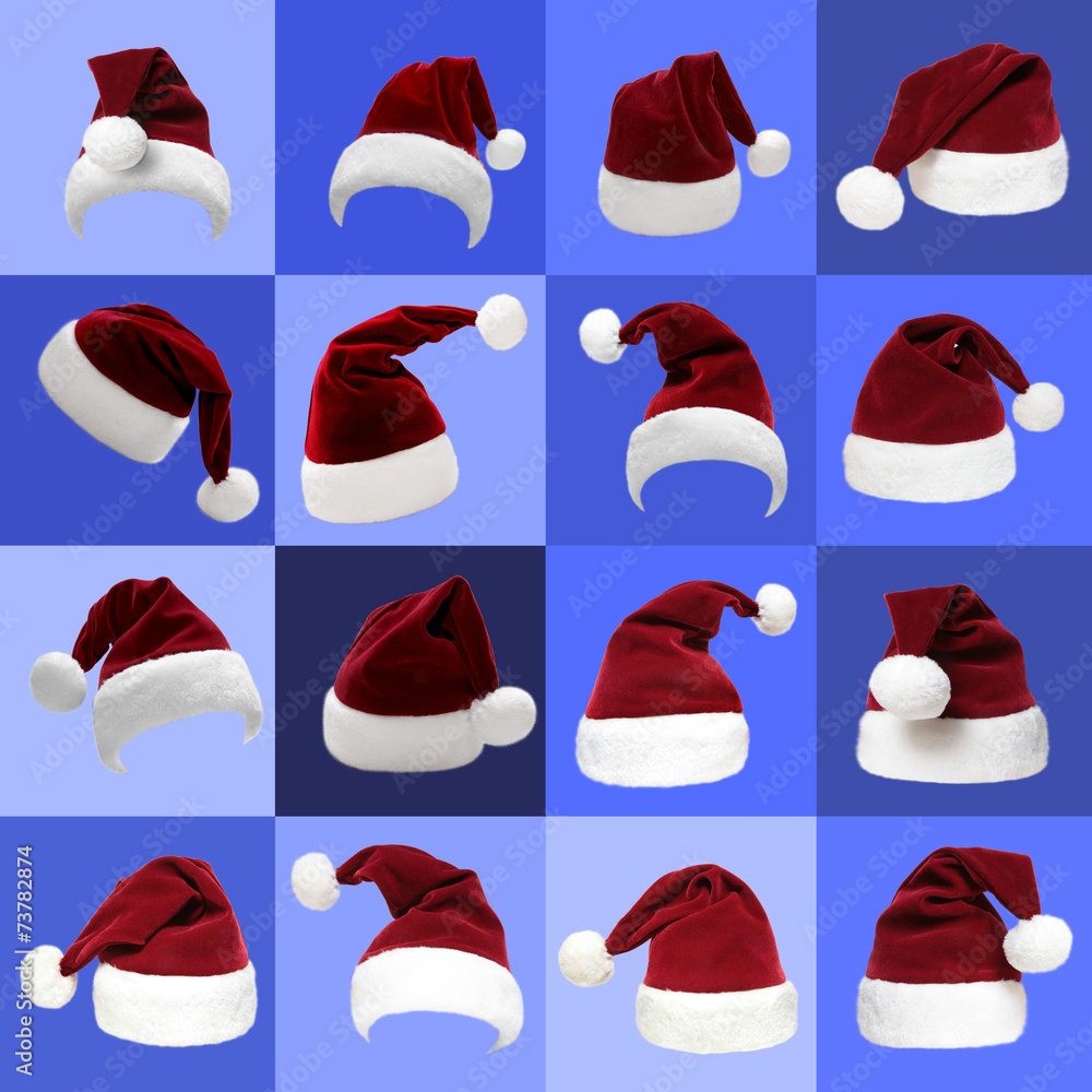 Weihnachtsmützen Set 13 Weihnachtsmützen Set 13