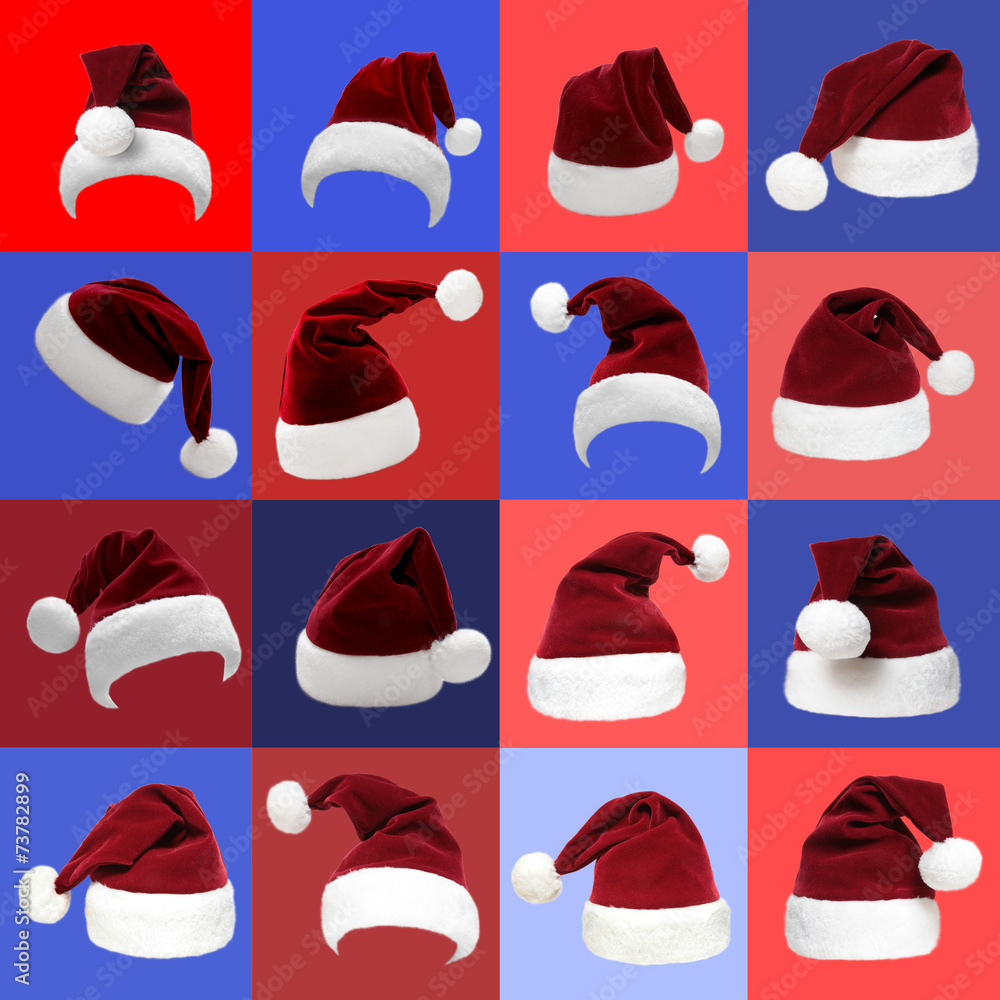 Weihnachtsmützen Set 19 Weihnachtsmützen Set 19