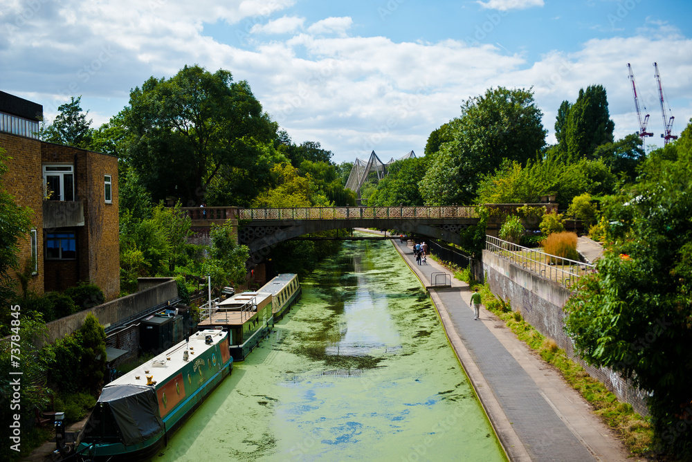 Naklejka premium Canale, londra