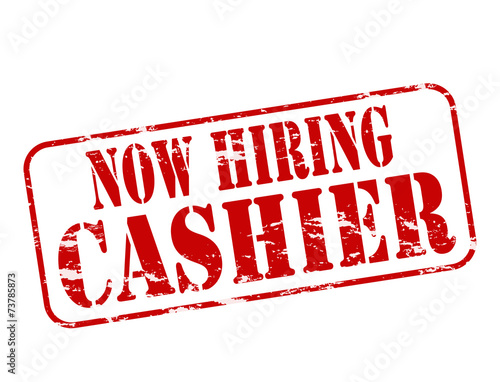 Now hiring cashier