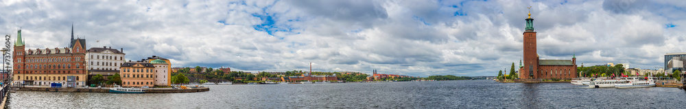 City Hall castle in Stockholm, Sweden