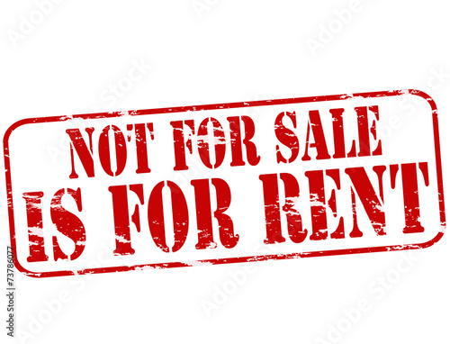 Not for sale