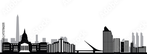 buenos aires city skyline