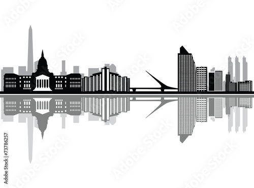 buenos aires city skyline