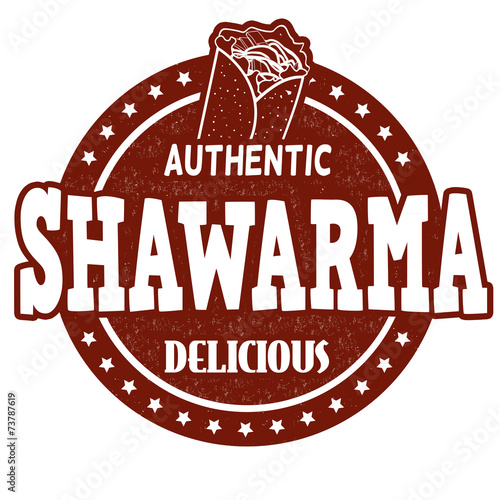 Shawarma stamp
