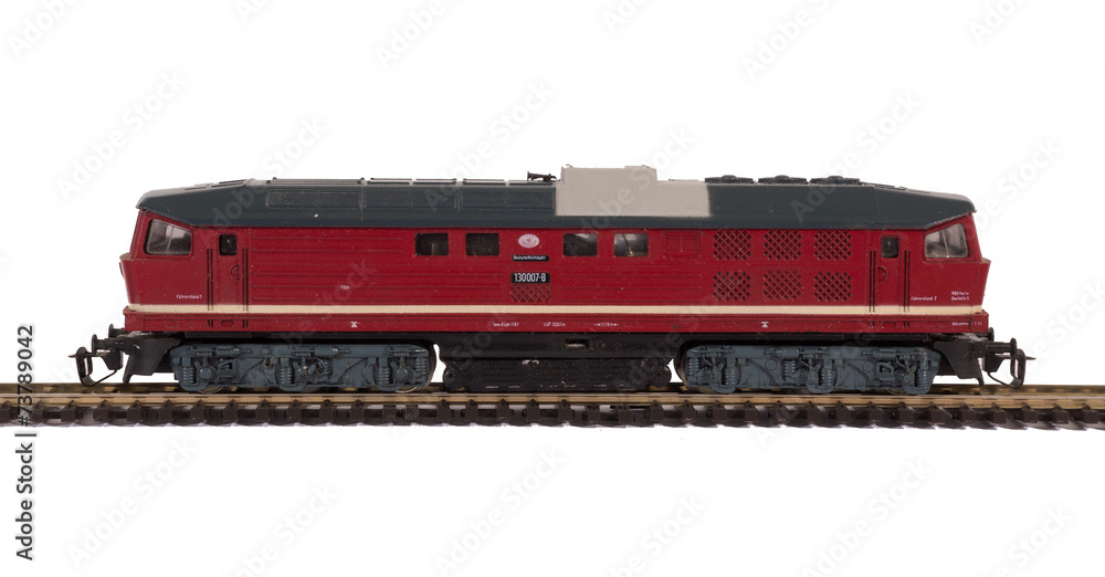 Obraz premium modelleisenbahn lokomotive