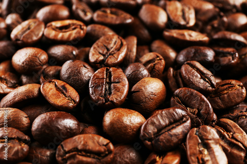 Coffee beans  close-up