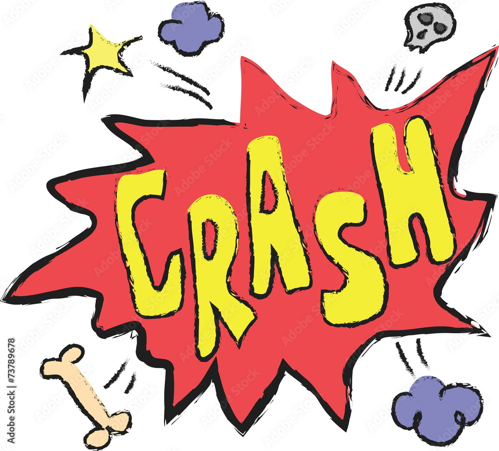 cartoon - crash (comic book element) cartoon - crash (comic book element)