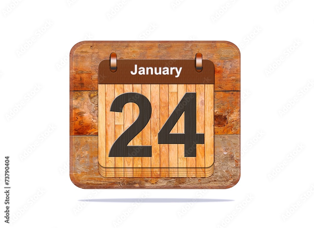 January 24. January 24.