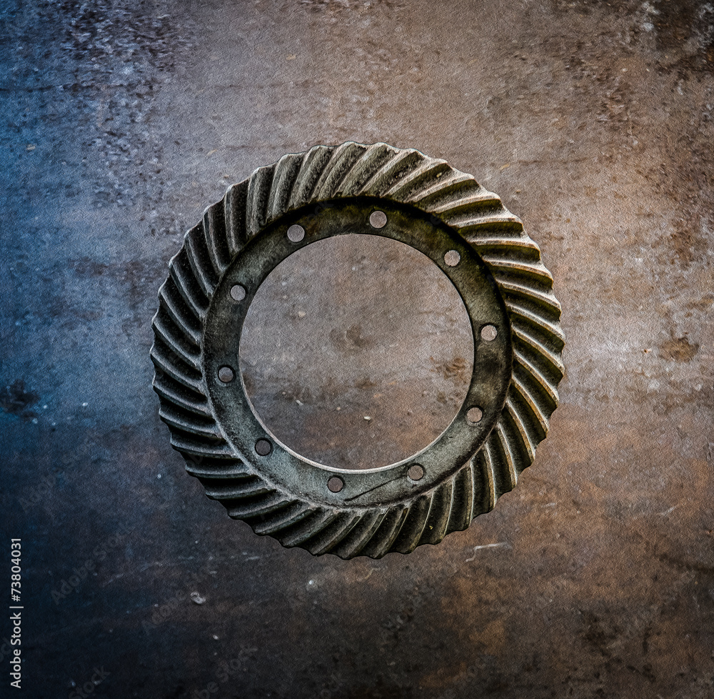 Fototapeta premium Rust sprocket