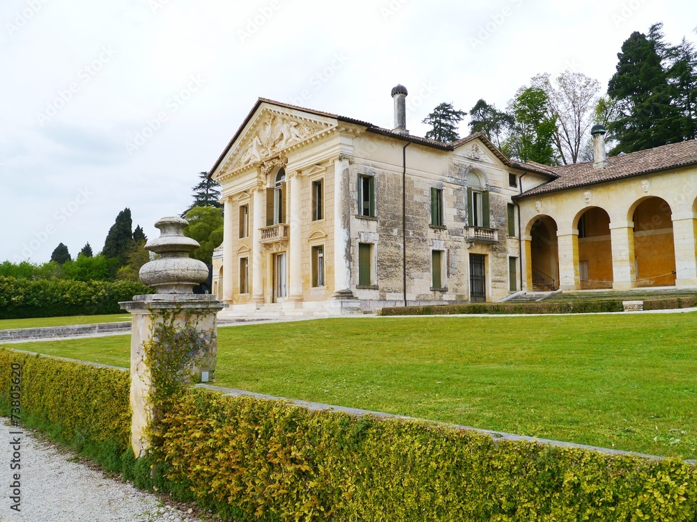 Villa Barbaro also known as the Villa di Maser in Italy
