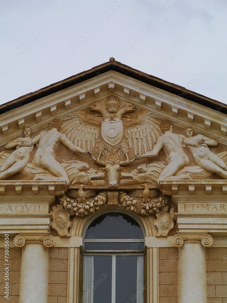 Villa Barbaro also known as the Villa di Maser in Italy Villa Barbaro also known as the Villa di Maser in Italy