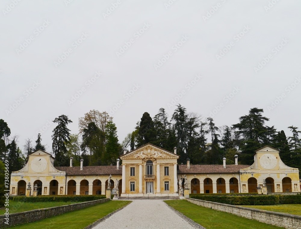 Villa Barbaro also known as the Villa di Maser in Italy