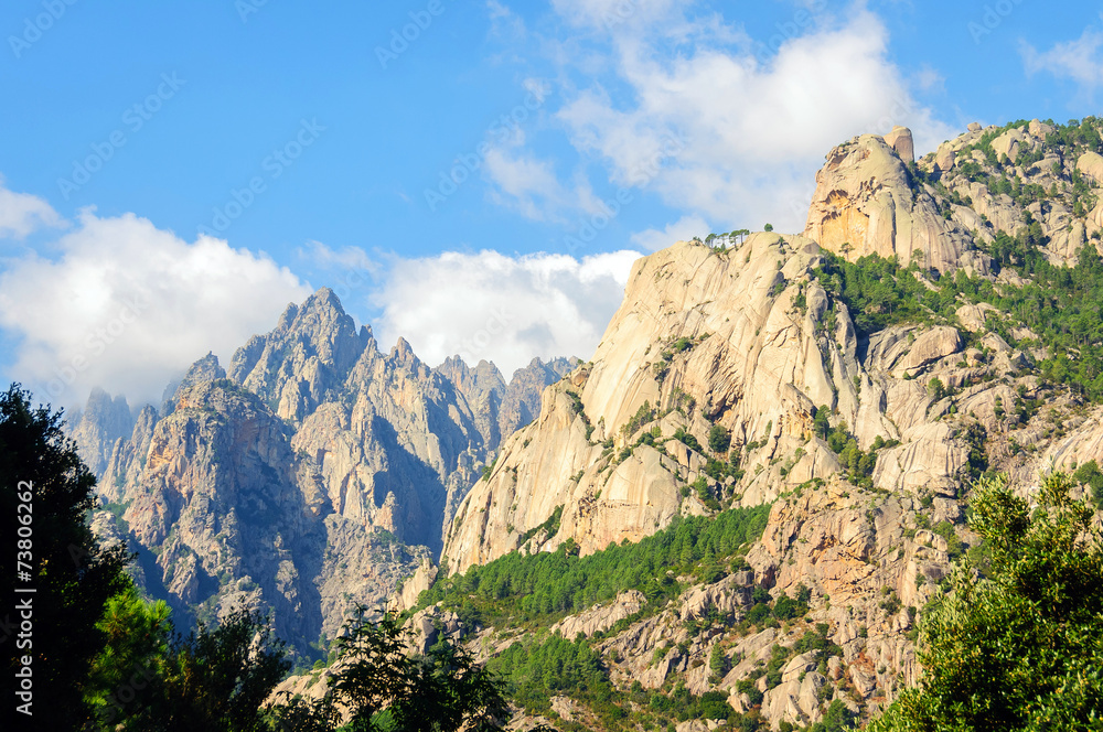 Zonza et ses montagnes (Corse)