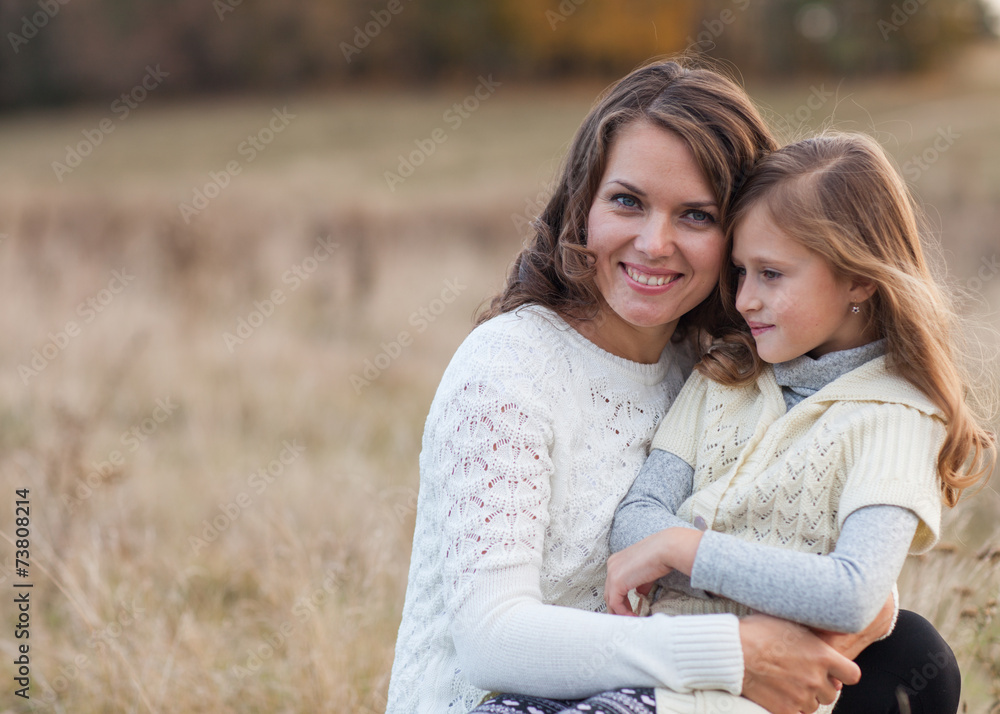 Young mother and her toddler girl have fun Young mother and her toddler girl have fun