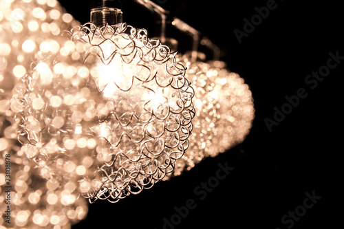 Cuadro en lienzo Lichtkugeln