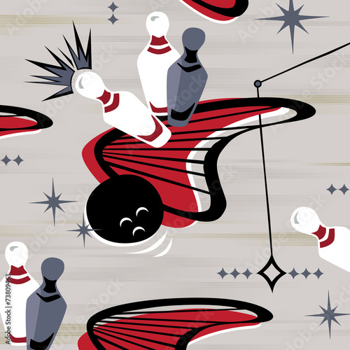 Retro Barkcloth-inspired Design