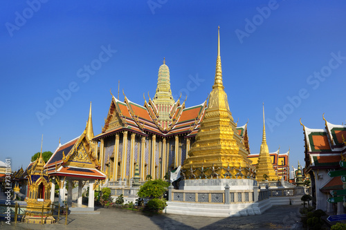 Wat Phra Kaeo, Temple of the Emerald Buddha Bangkok, Asia Thaila © pixs4u
