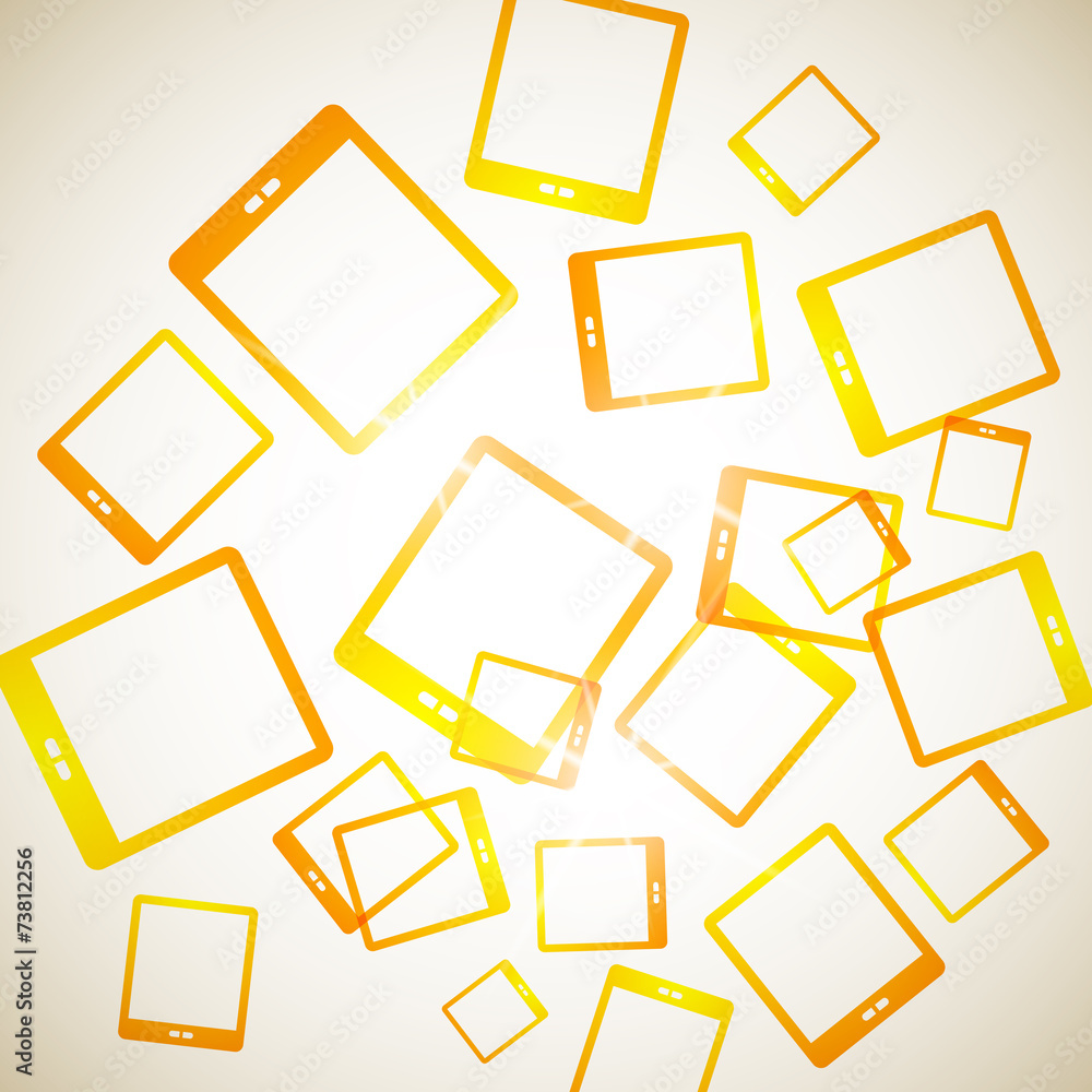 abstract background: tablet abstract background: tablet