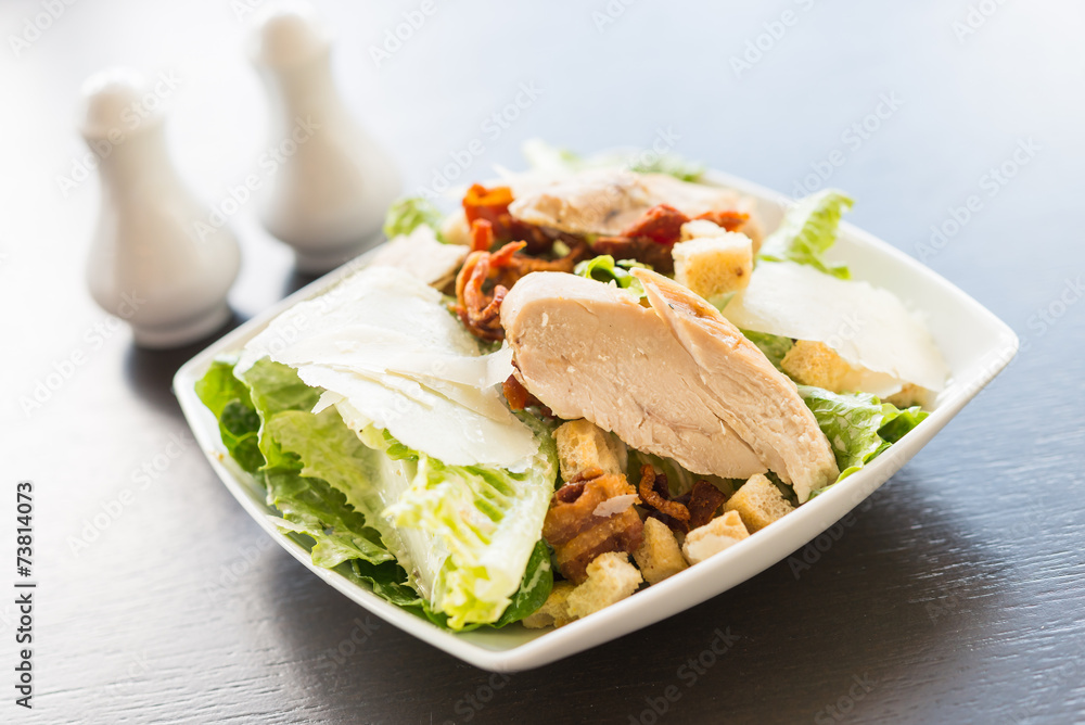 Grilled chicken salad - healthy food