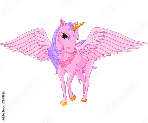 Fototapeta Unicorn Pegasus