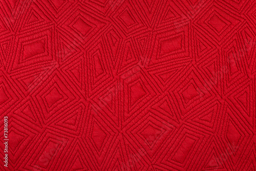 Red fabric