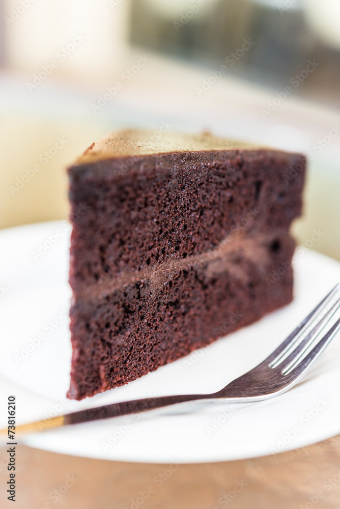 Dark chocolate cakes