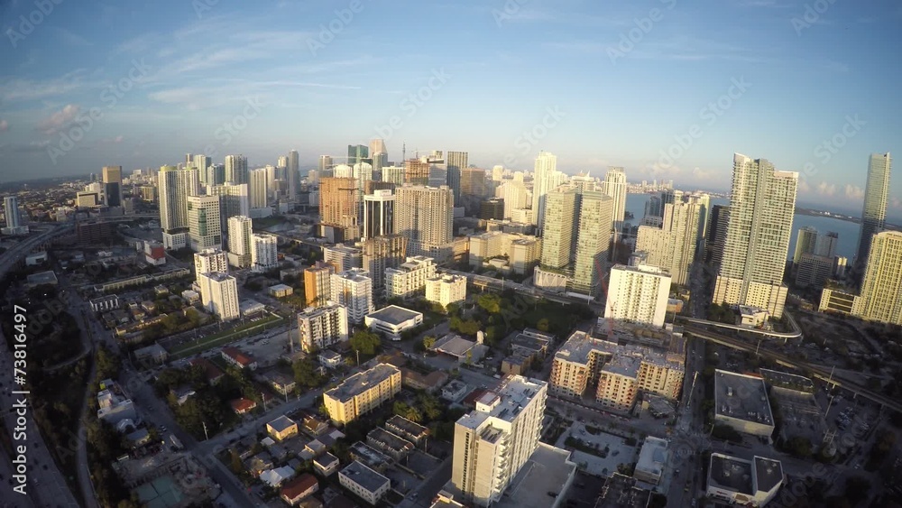 Aerial video of Brickell Miami USA Aerial video of Brickell Miami USA