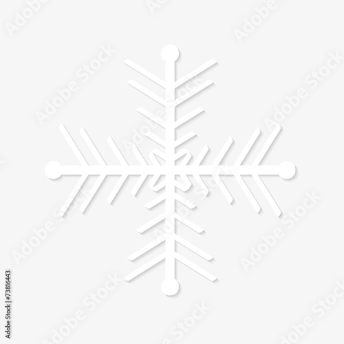 vector abstract snowflakes