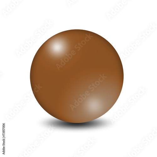 Brown ball