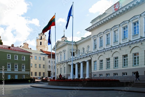 Lithuanian president residence on September 24, 2014 photo