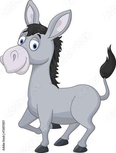 Cartoon donkey