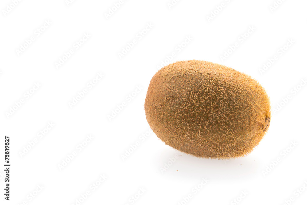 Kiwi isolated on white