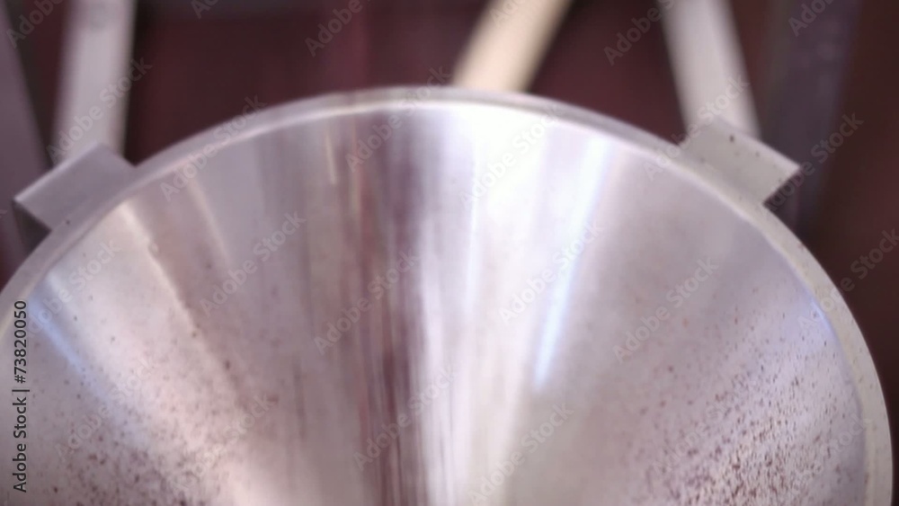 Coffee Industry, Close up of coffee production. Coffee Industry, Close up of coffee production.