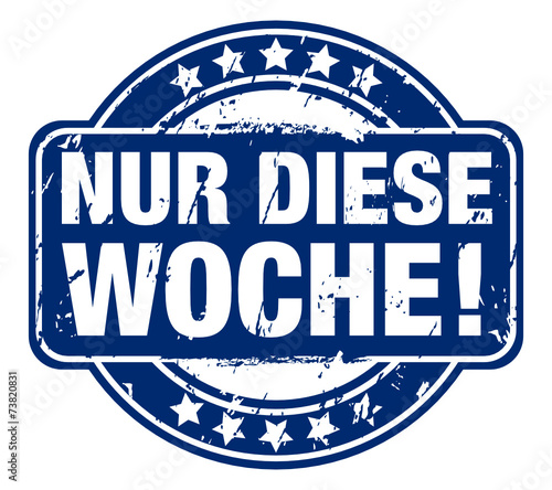 Nur diese Woche!