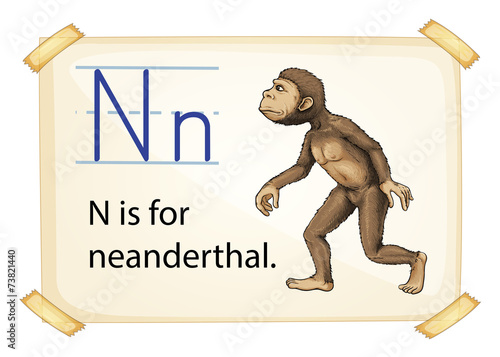 Letter N