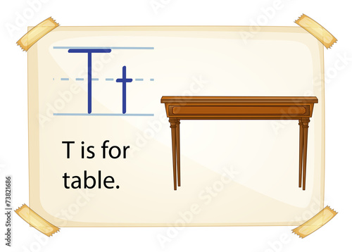 Letter T