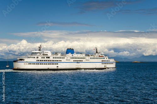 Fototapeta Naklejka Na Ścianę i Meble -  Passenger Ferry in Navigation